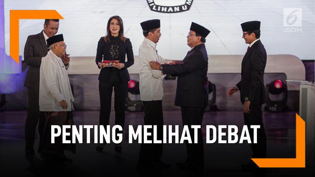 Pentingnya Melihat Debat Capres-Cawapres Terakhir