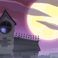 Halloween dan cerita Jinx yang kesepian hiasi Google Doodle hari ini. (Istimewa)