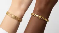 15 Model Gelang 10 Gram Emas 24 Karat Terbaik untuk Investasi dan Gaya