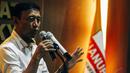 Ketua Umum DPP Hanura Wiranto membuka acara Syukuran Kader di Jakarta, Kamis (30/10/2014). (Liputan6.com/Faizal Fanani) 