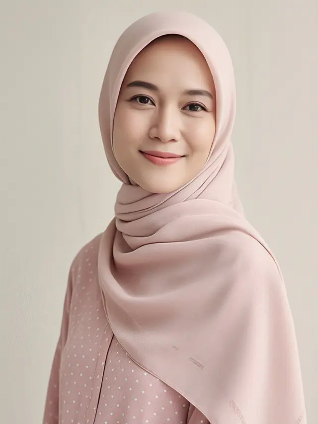 Gamis Motif Kekinian untuk Wanita Usia 40-an