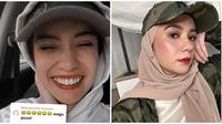 Potret Putri Anne Diduga Lepas Hijab. (Sumber: TikTok/@tokoonline__ dan Instagram/anneofficial1990)