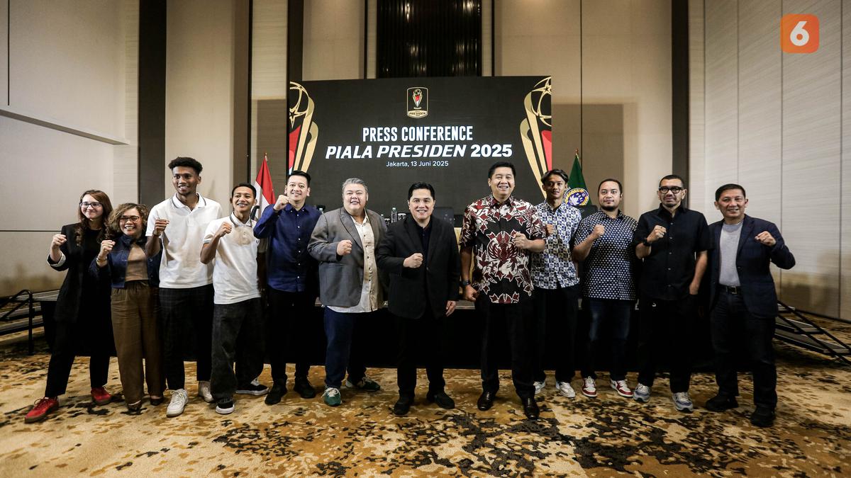 Wajah Baru Piala Presiden 2025: Resmi Diikuti 6 Peserta, Ada 2 Klub Asing dan Indonesia All Star