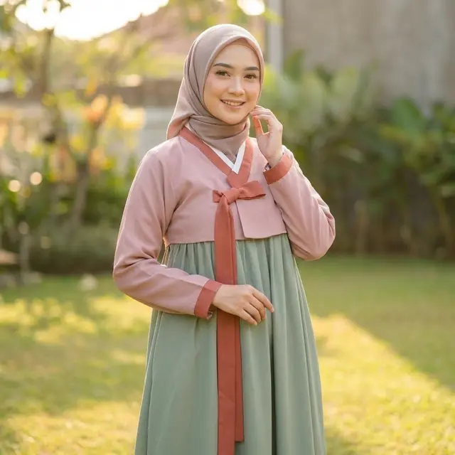 Hanbok Muslim Pastel Earth Tone
