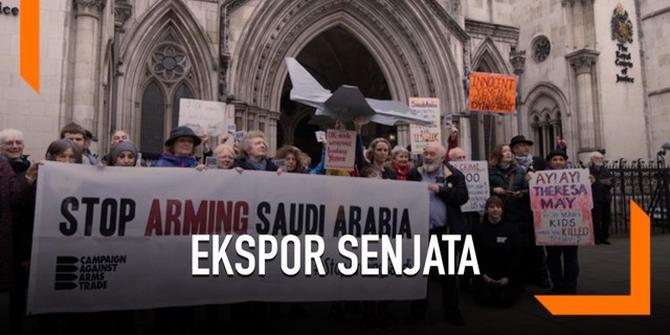 VIDEO: Warga Tuntut Inggris Setop Ekspor Senjata ke Arab Saudi