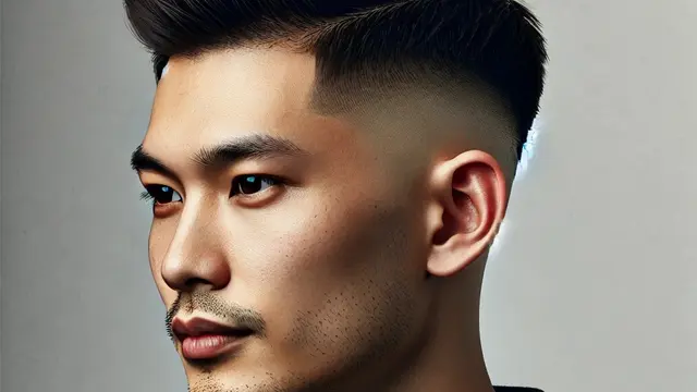 Model Rambut Burst Fade