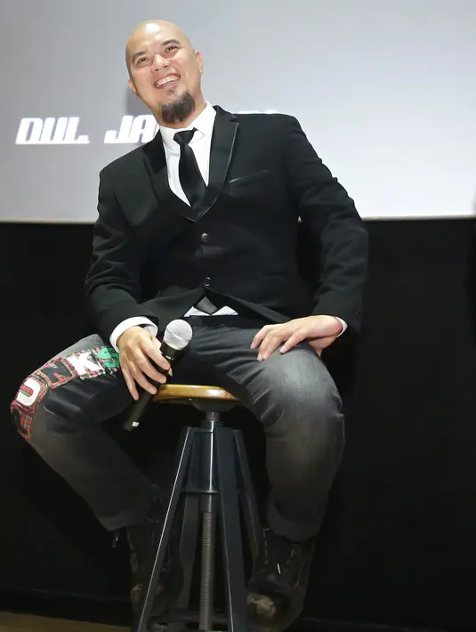 Ahmad Dhani. (Bambang E Ros/Fimela.com)