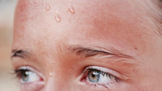 Ilustrasi keringat dingin