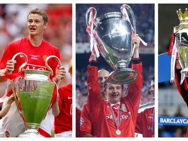 Norwegia sangat berhubungan erat dengan Manchester United. Saat ini, sang manajer Ole Gunnar Solskjaer yang juga mantan pemain mereka pun berasal dari Norwegia dan menjadi kartu truff saat meraih treble winner tahun 1999. Siapa saja pemain asal Norwegia lainnya? (Kolase Foto AFP)