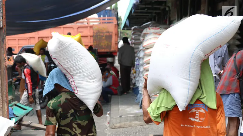 Harga Beras di Pasar Induk Cipinang