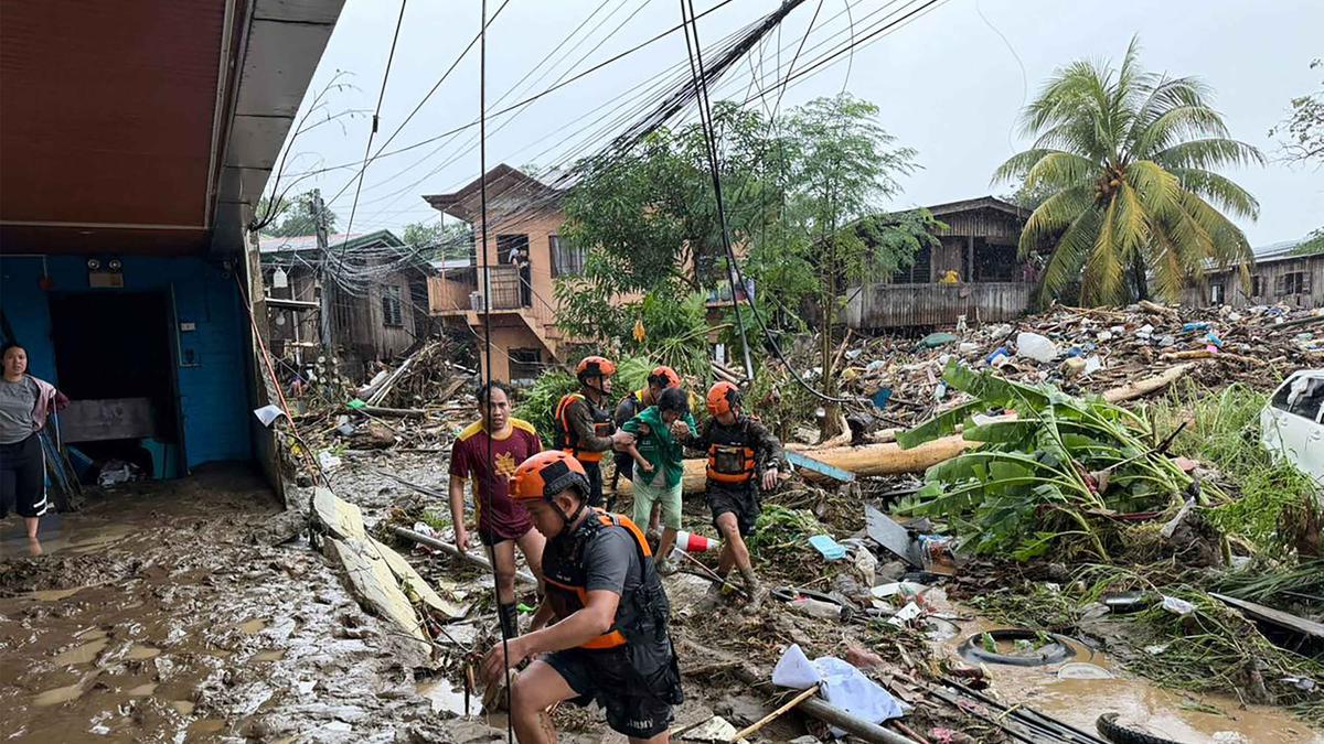 Badai Penha Terjang Filipina Selatan: Empat Tewas, Ribuan Orang Mengungsi