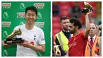 Di samping menghasilkan juara liga di akhir kompetisi, pencapaian satu musim kompetisi di sebuah liga tentunya juga memunculkan pemain tertajam dengan raihan gol terbanyak yang berhak menyandang gelar top skor. Di Liga Inggris dengan ketatnya persaingan, gelar top skor pernah disandang oleh lebih dari satu pemain dalam 5 musim berikut. (Kolase Foto AP dan AFP)