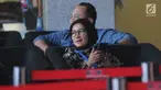 Bupati Lebak Iti Octavia Jayabaya saat mendatangi Gedung KPK di Jakarta, Kamis (15/11). Kedatangan Itu untuk bertemu dengan Pimpinan KPK. (Merdeka.com/Dwi Narwoko)