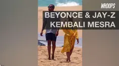 Liburan ini seakan menjadi jawaban atas berita kisruh rumah tangga Beyonce dan Jay Z.