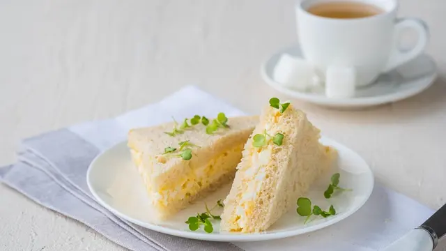 resep sandwich telur untuk diet