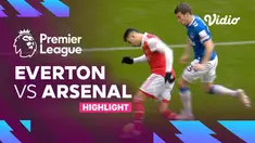 Berita video  highlights Liga Inggris, Everton menanga 1-0 atas Arsenal, Sabtu (4/2/23)