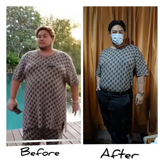 6 Potret Transformasi Ivan Gunawan Selama Diet, Turun hingga 30 Kg
