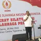 Ketum KONI Marciano Norman saat Halal bi Halal usai SEA Games 2021