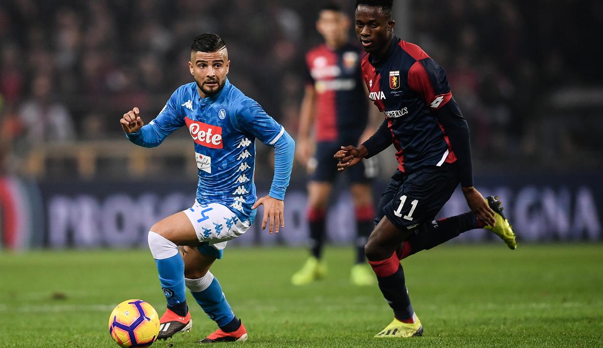 5. Lorenzo Insigne (Napoli) - 7 gol dan 3 assist (AFP/Marco Bertorello)