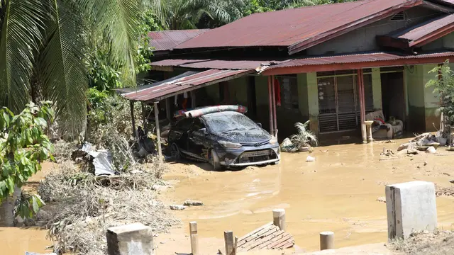 Kondisi terkini Aceh Tamiang porak poranda akibat banjir bandar