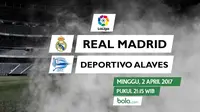 La Liga_Real Madrid Vs Deportivo Alaves (Bola.com/Adreanus Titus)
