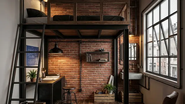 Mezzanine Industrial yang Kokoh dan Berkarakter