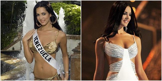 Saat Menjadi Miss Venezuela (c) dailymail.co.uk