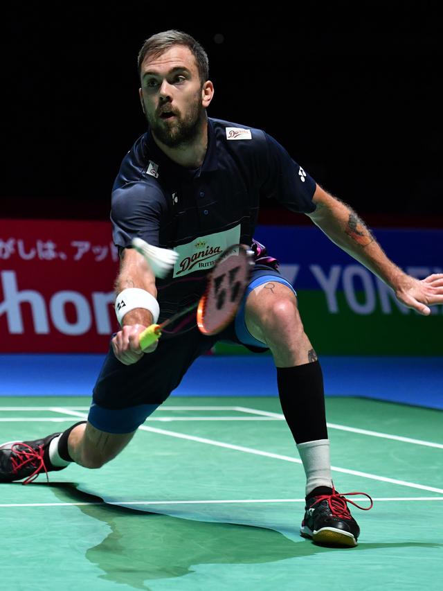 Senyum Jonatan Christie Tembus Final Japan Open 2019