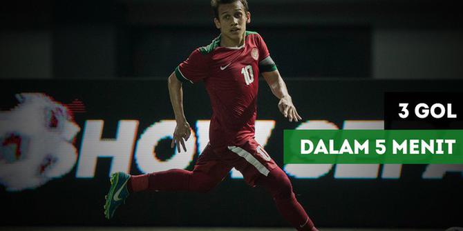 VIDEO: Timnas Indonesia U-19 cetak 3 Gol dalam 15 menit