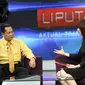 Komjen Pol Budi Waseso saat berkunjung ke Redaksi Liputan 6 SCTV, Jakarta, Kamis (3/9/2015). (Liputan6.com/Herman Zakharia)