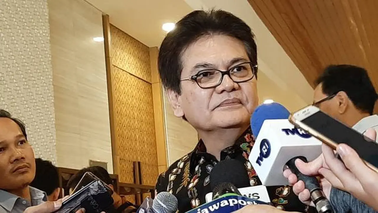 Ahmad M Ramli, Direktur Jenderal Penyelenggara Pos dan Informatika Kemkominfo. Liputan6.com/Pramita Tristiawati