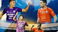 Liga 1 - Duel Antarlini - Persita Tangerang Vs Persija Jakarta (Bola.com/Adreanus Titus)
