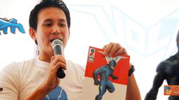 Citizen6, Jakarta Pusat: Komik tokoh pahlawan super bernama Volt ini, merupakan karya Aswin Siregar dengan alur cerita Indonesia yang terinspirasi dari tokoh pewayangan dan mahabarata (Pengirim: Bayu Lindarto)