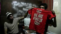 Seorang Jakmania atau suporter tim PErsija Jakarta mengaku mengalami penusukan oleh orang yang diduga pendukung Persib Bandung.