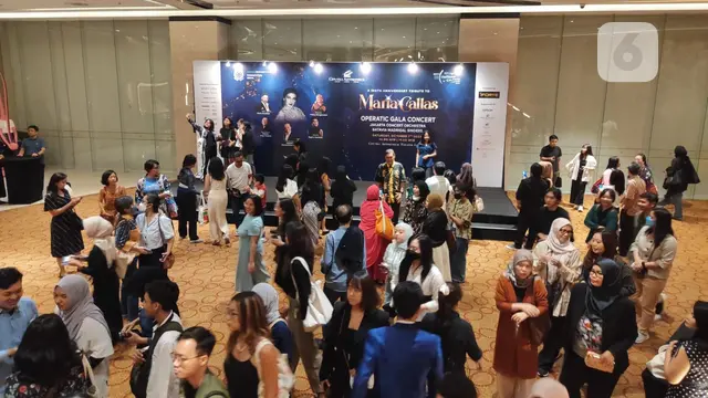 Konser Orkestra Tribute to Maria Callas Ramai Dihadiri Penonton