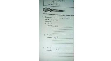 6 Jawaban Murid saat Mengerjakan Soal Matematika Ini Bikin Tepuk Jidat