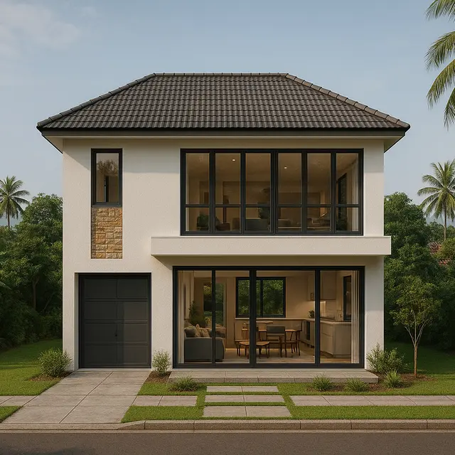 ⁠Desain Rumah Minimalis 6x10 Terbaru(ChatGPT)