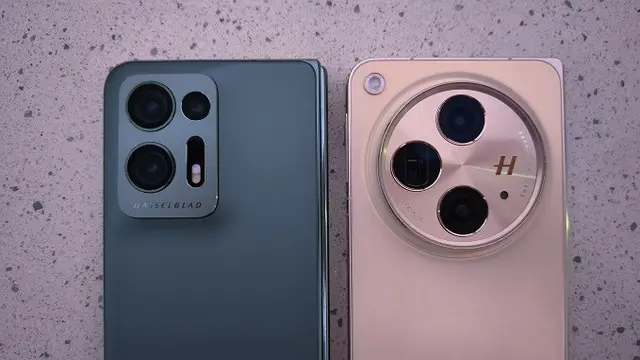 Kamera Belakang  HP layar lipat Oppo Find N3 dan Find N2