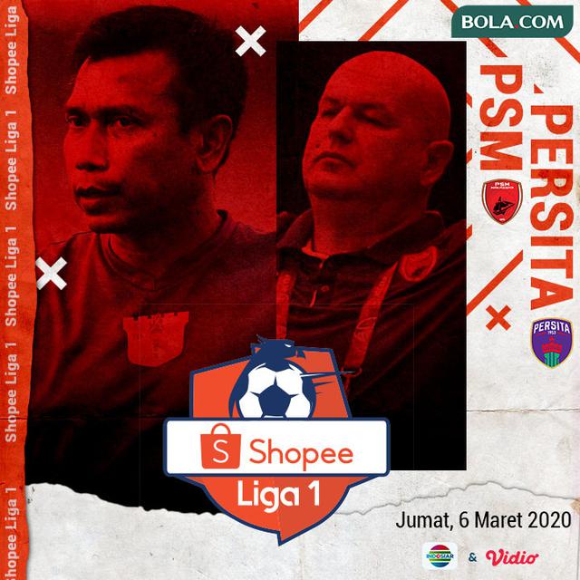 Persita Tangerang Vs PSM Makassar - Duel Pelatih
