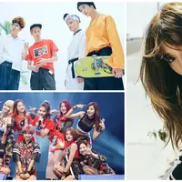 NCT U, TWICE dan Tiffany SNSD (Bintang Pictures)