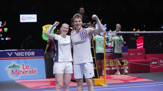 Thom Gicquel/Delphine Delrue - Indonesia Open 2025 - Bulu Tangkis