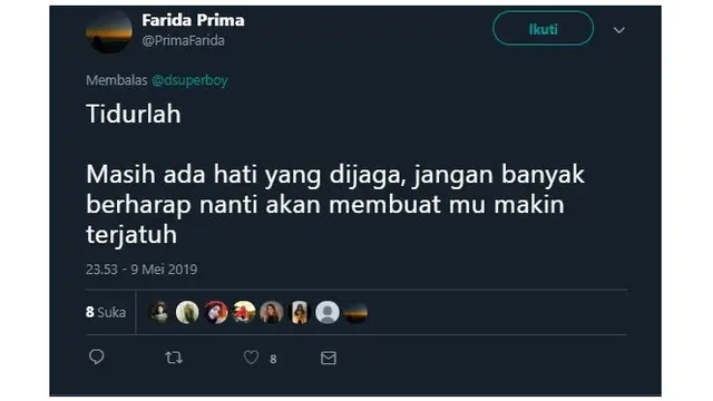 Nasehat Netizen Agar Segera Tidur Saat Cinta Tak Berbalas
