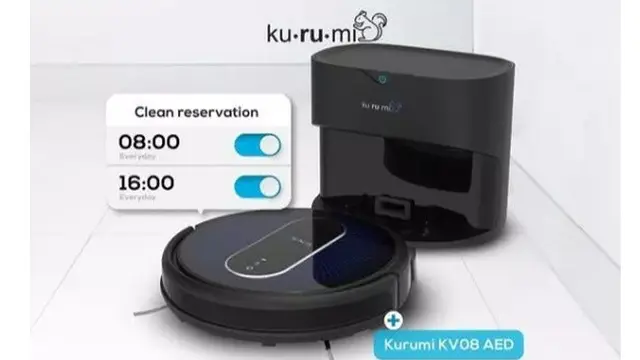Kurumi Robot Vacuum Cleaner KV 08