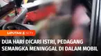 Dicari sang istri karena dua hari tak pulang, seorang pedagang semangka ditemukan meninggal dunia di dalam mobil bak terbuka di Padang, Sumatra Barat.