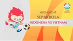 Indonesia gagal memperoleh medali perunggu di cabang sepak bola. Pada perebutan juara 3-4, Indonesia kalah dengan skor  5-0 dari Vietnam.