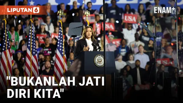 VIDEO: Kamala Harris Mengatakan Bahwa Ketakutan dan Perpecahan yang Ditimbulkan Oleh Trump Bukanlah Jati Diri Kita