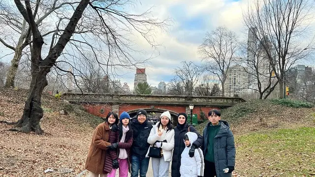 Liburan keluarga Dewa 19 (Intagram/mulanjameela1)