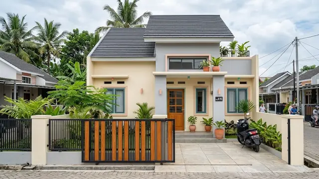 8 Ide Kombinasi Warna Cat Krem dan Abu Abu untuk Rumah