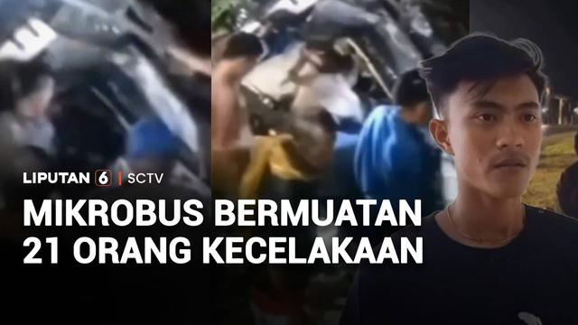 Kecelakaan menimpa kendaraan rombongan pemudik di sejumlah daerah. Di Majalengka, mikrobus bermuatan 21 orang pemudik asal Karawang, kecelakaan di jalan raya Cingambul-Ciamis. Akibat musibah ini enam orang meninggal dunia.
