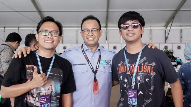 Rian D'Masiv dalam Formula E 2022 di Jakarta (Foto: Instagram @rianekkypradipta)